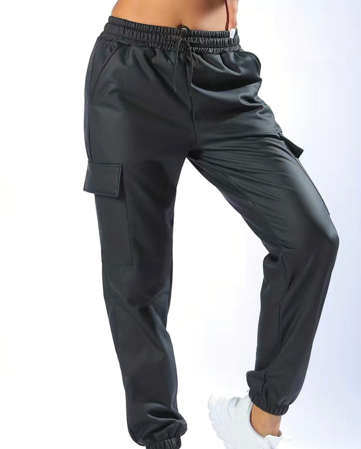 "Jazzy" Faux Leather Pants